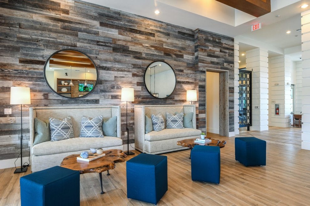 Image showcasing The Lenox~ A Luxury Apartment Clubhouse~ - Contemporary - Miami - by ...