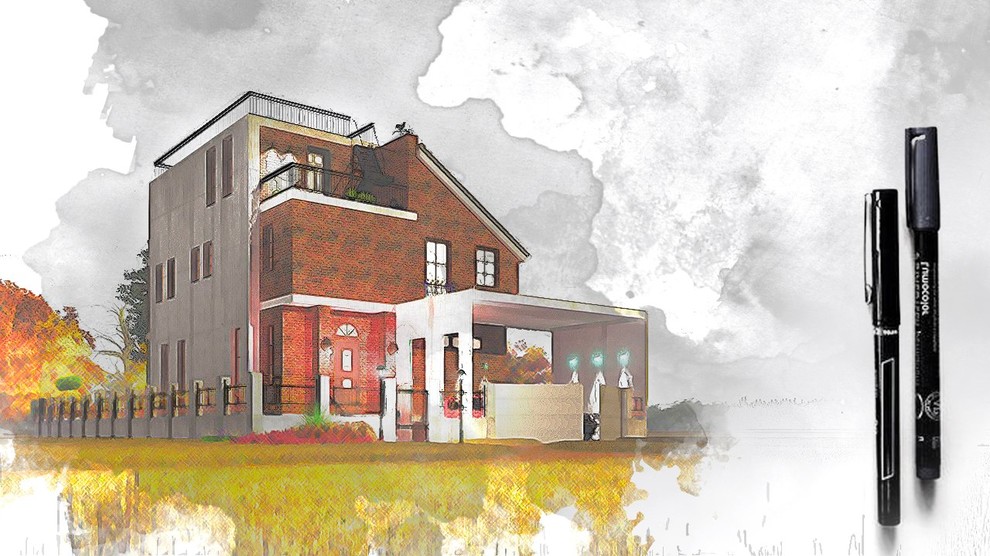 Частный дом в городе Краснодаре для молодой семьи