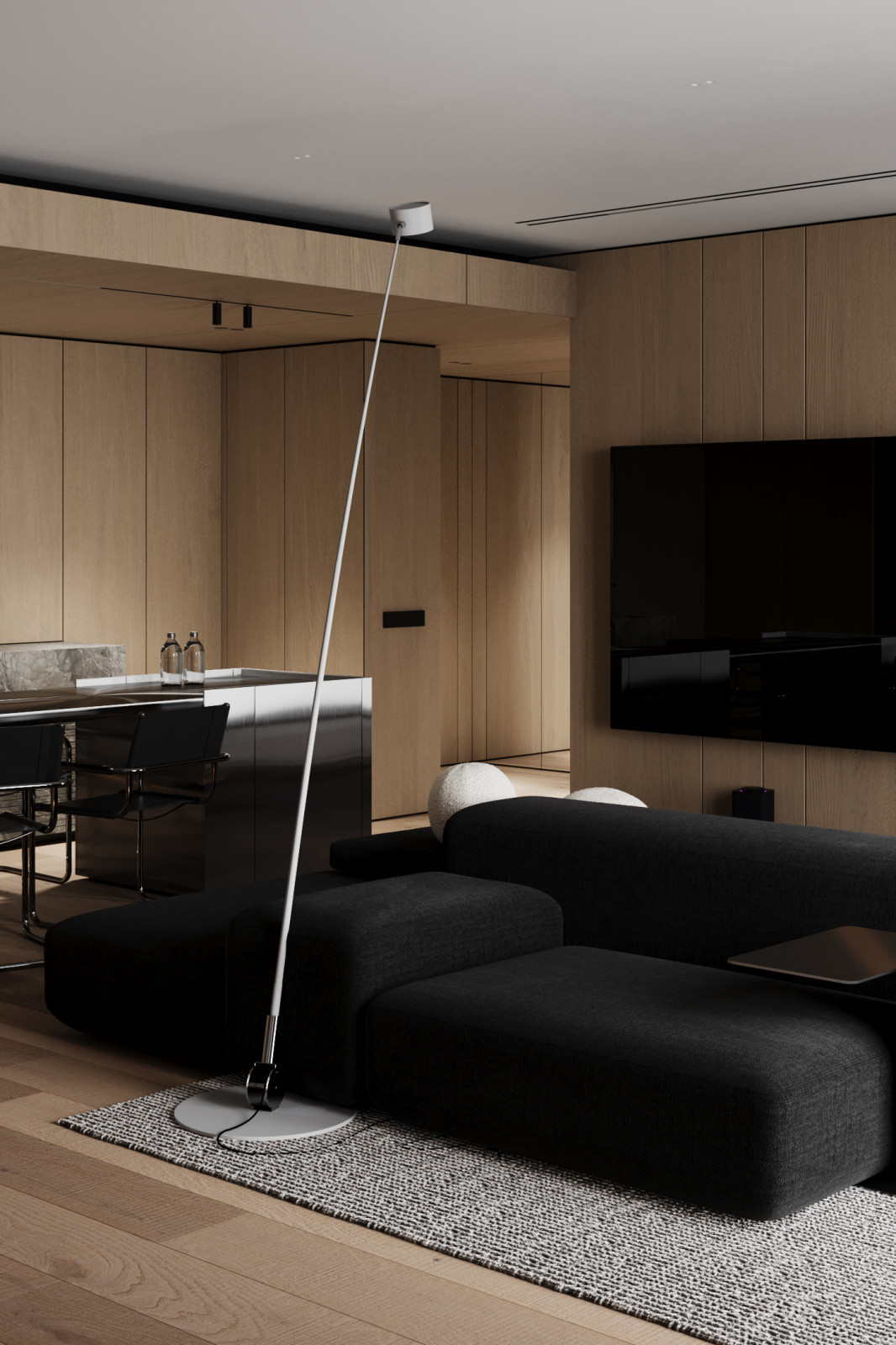 Современная элегантность: Минимализм и роскошь в одном пространстве