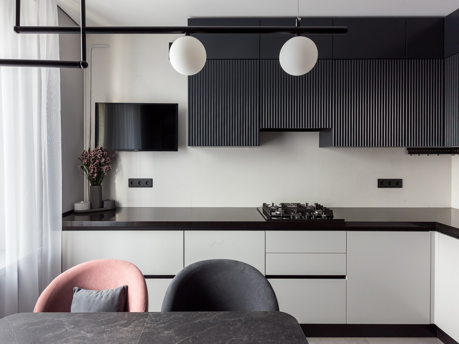 Синий, синий иней... на Ленинском (фото)