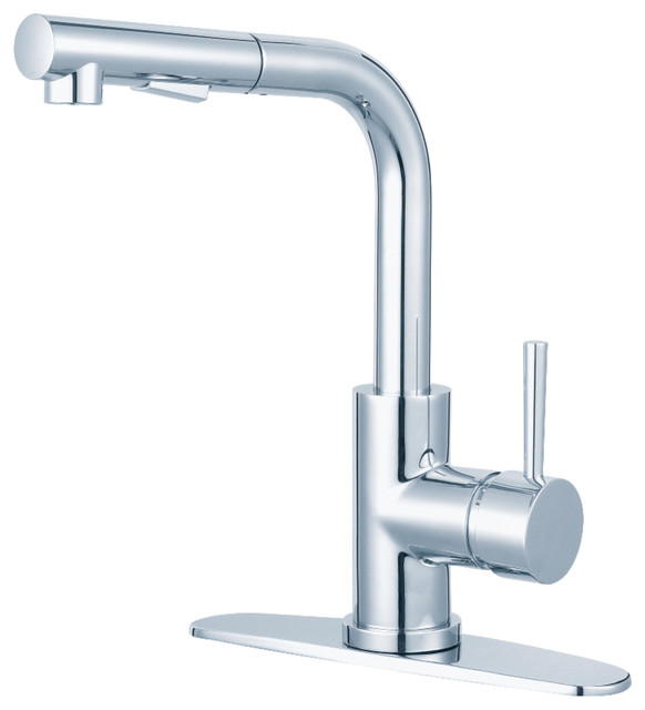 Gourmetier Ls2711dl Concord Single Handle Kitchen Faucet With Pull Out Sprayer