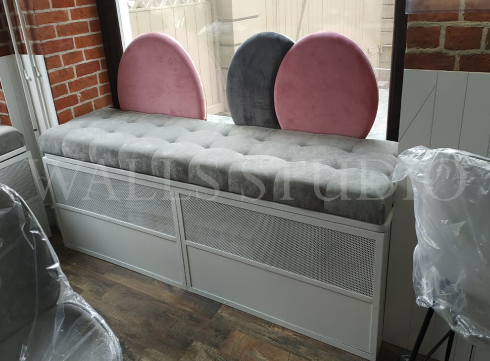 Диванчики для кафе Conversation (Москва, Остоженка 37/7)