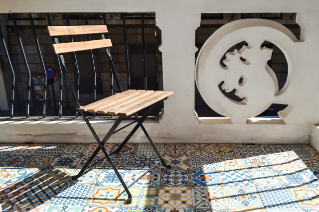 Casa sobre los ventanales skandinavisk-terrasse