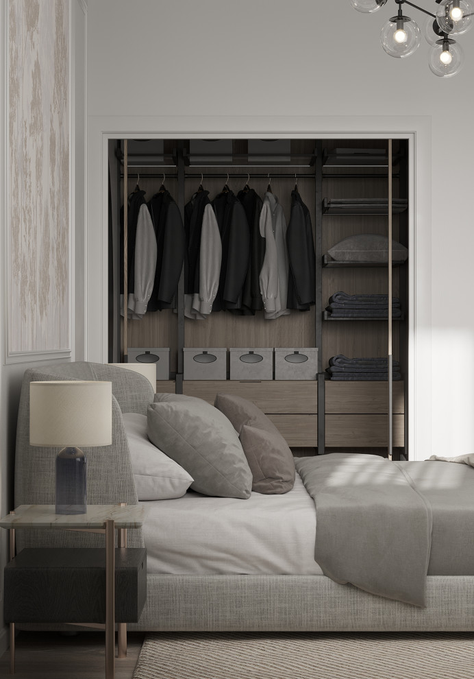 Спальня с гардеробной