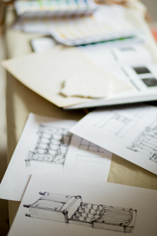 подбор материалов для интерьера , процесс работы с заказчиком