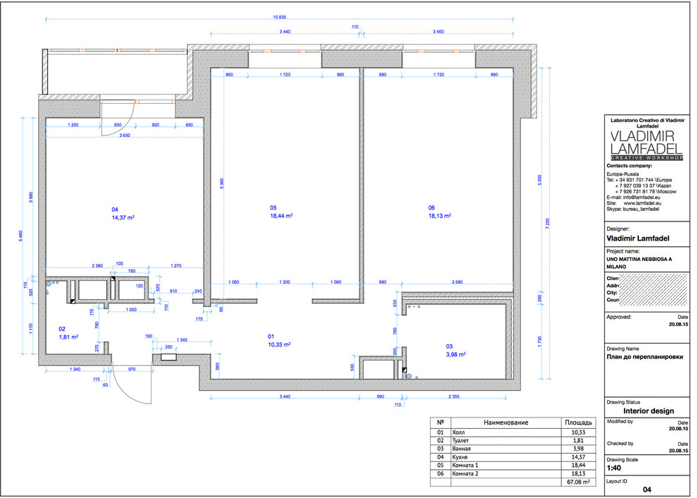 Uno mattina nebbiosa a Milano