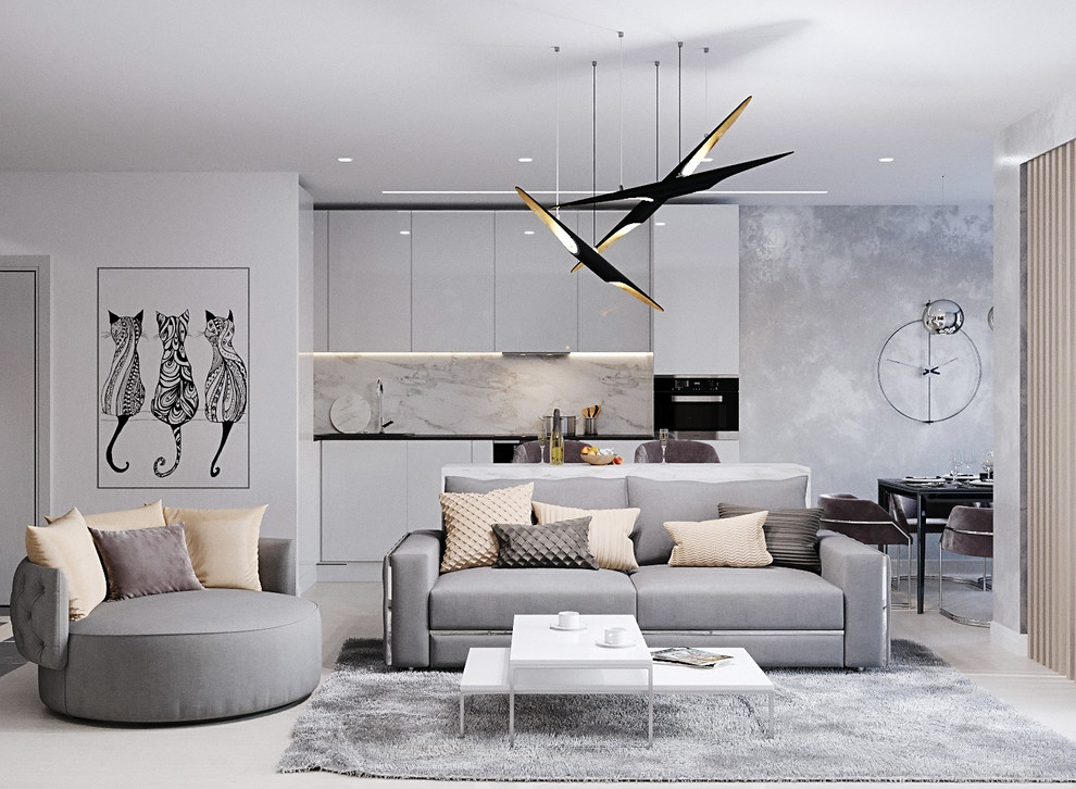 Дизайн студии в скандинавском стиле