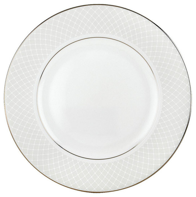 Lenox Lace Dinner Plates, Set of 4 Transitional Dinner