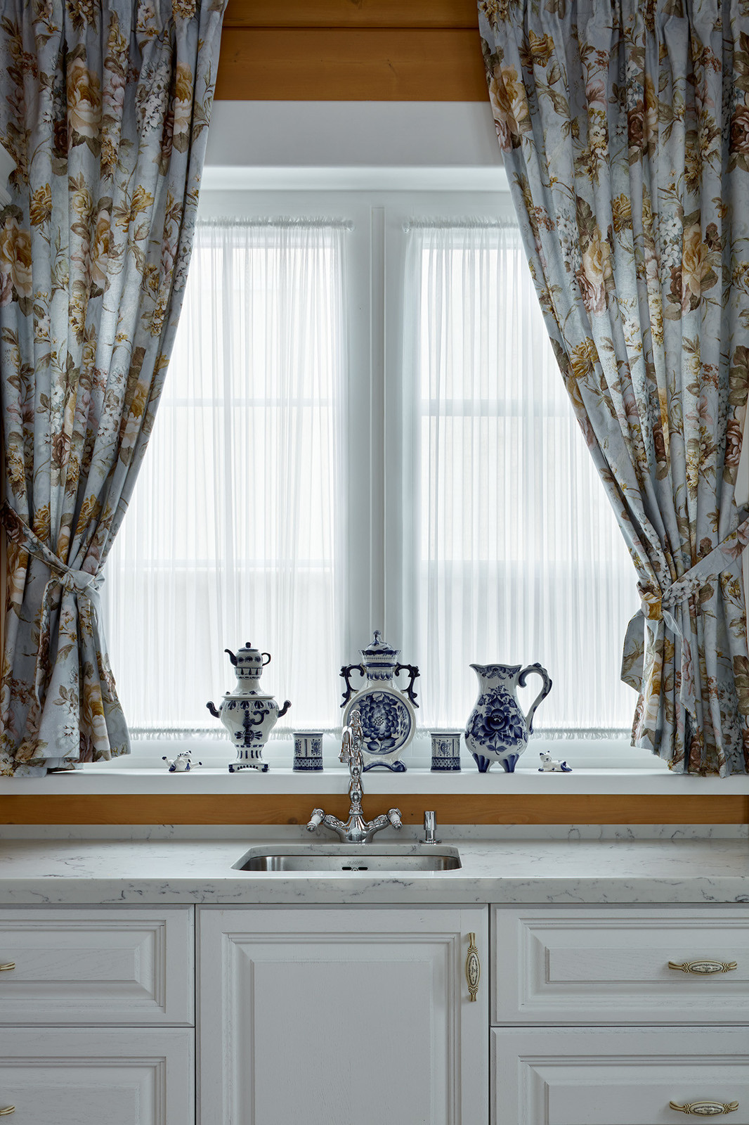 "Русская усадьба". Загородный дом в классическом стиле