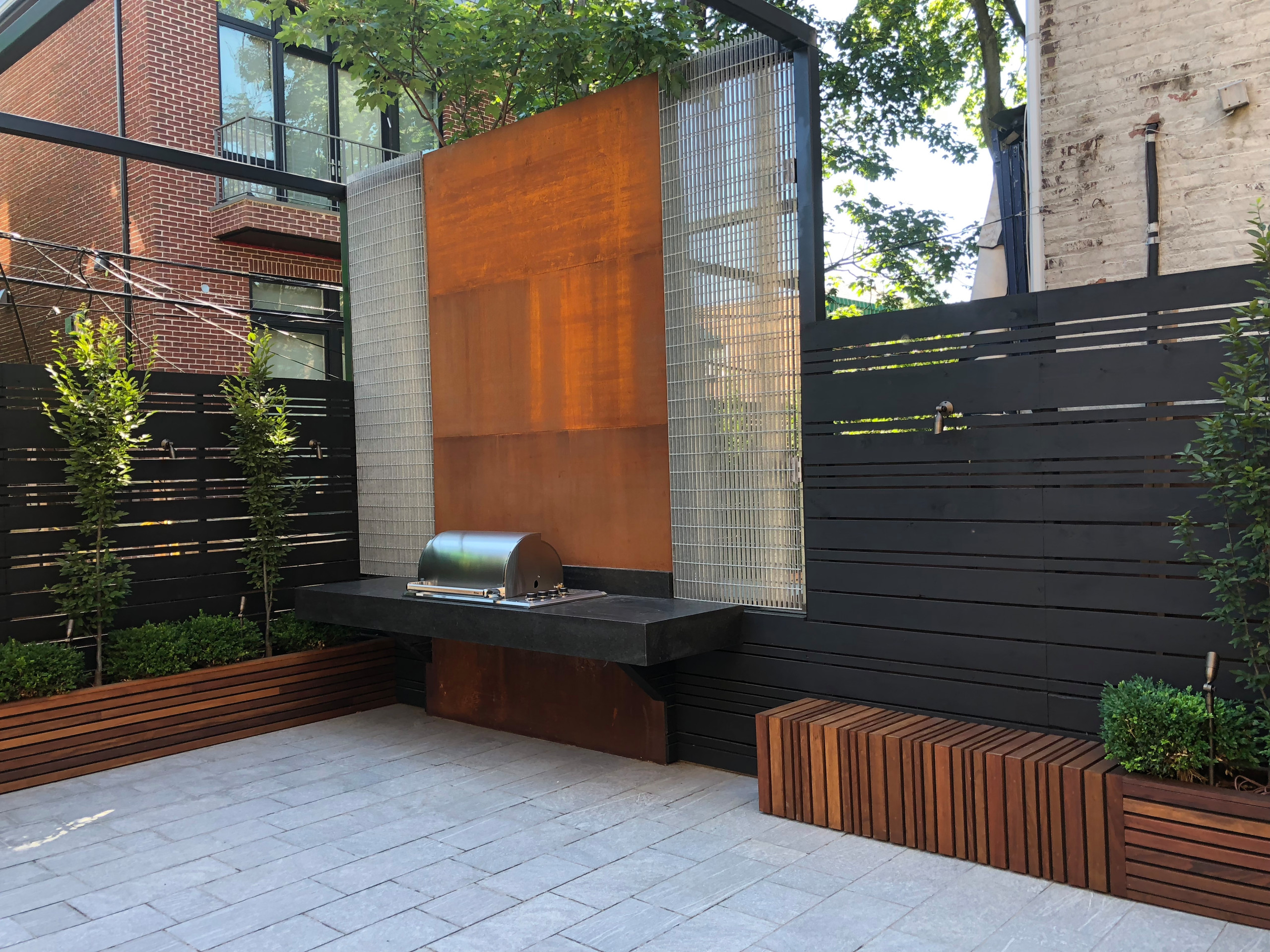 Modern Kitchen Extention Garden