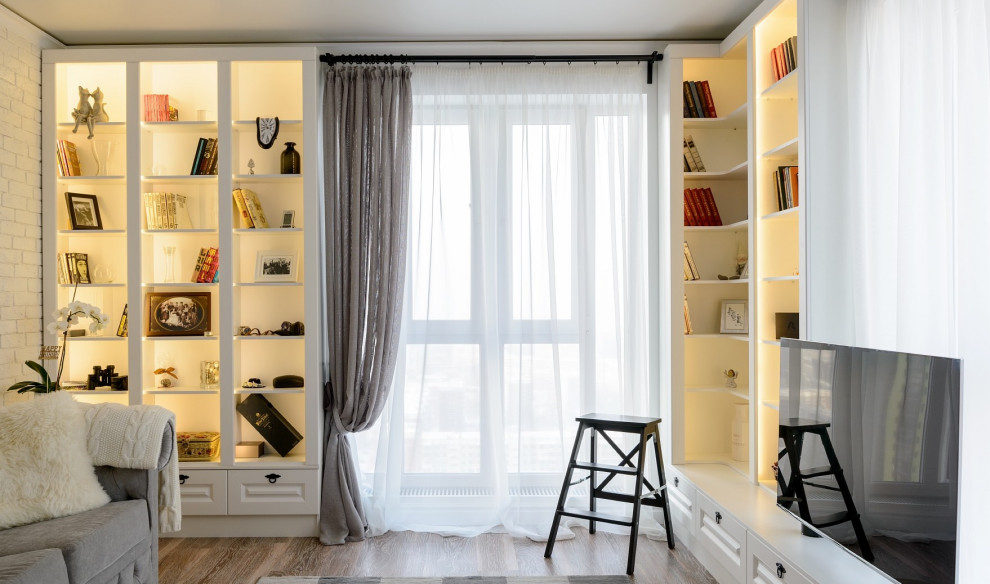 Интерьер в чёрно-белых тонах