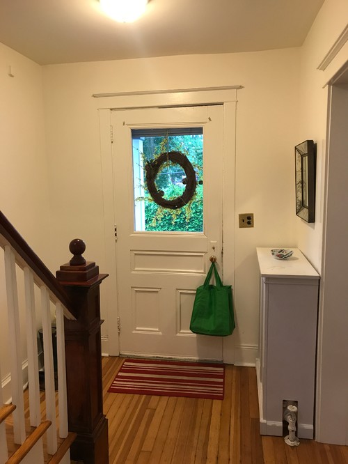 Tight side hall colonial entryway needs help!