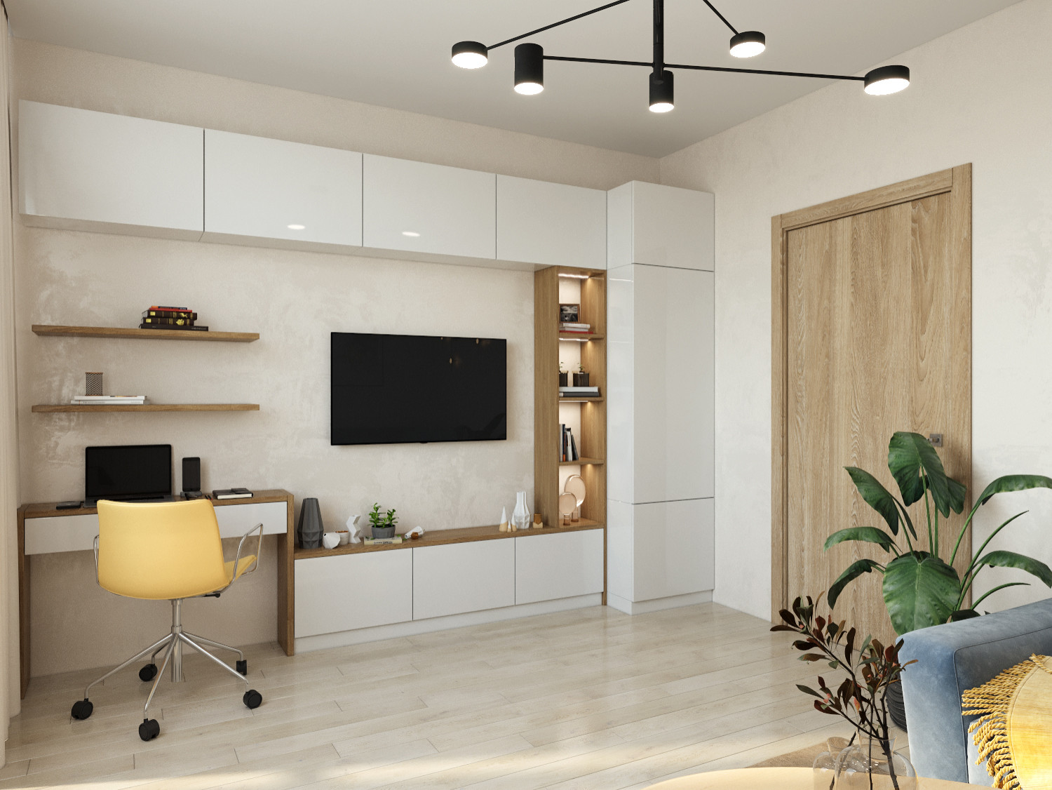 Квартира для молодого человека в ЖК 5 звезд