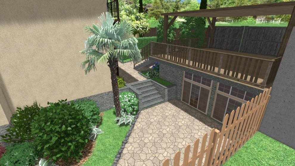 Приусадебный участок индивидуального жилого дома