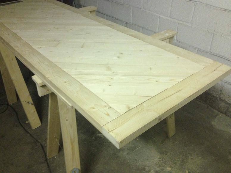 Изготовление амбарной двери