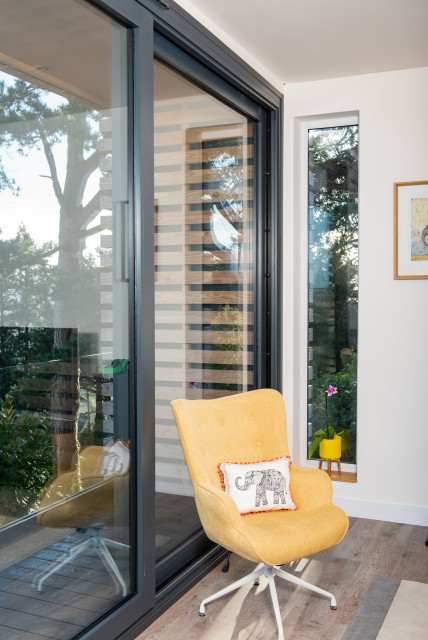 Teign View modern-vardagsrum