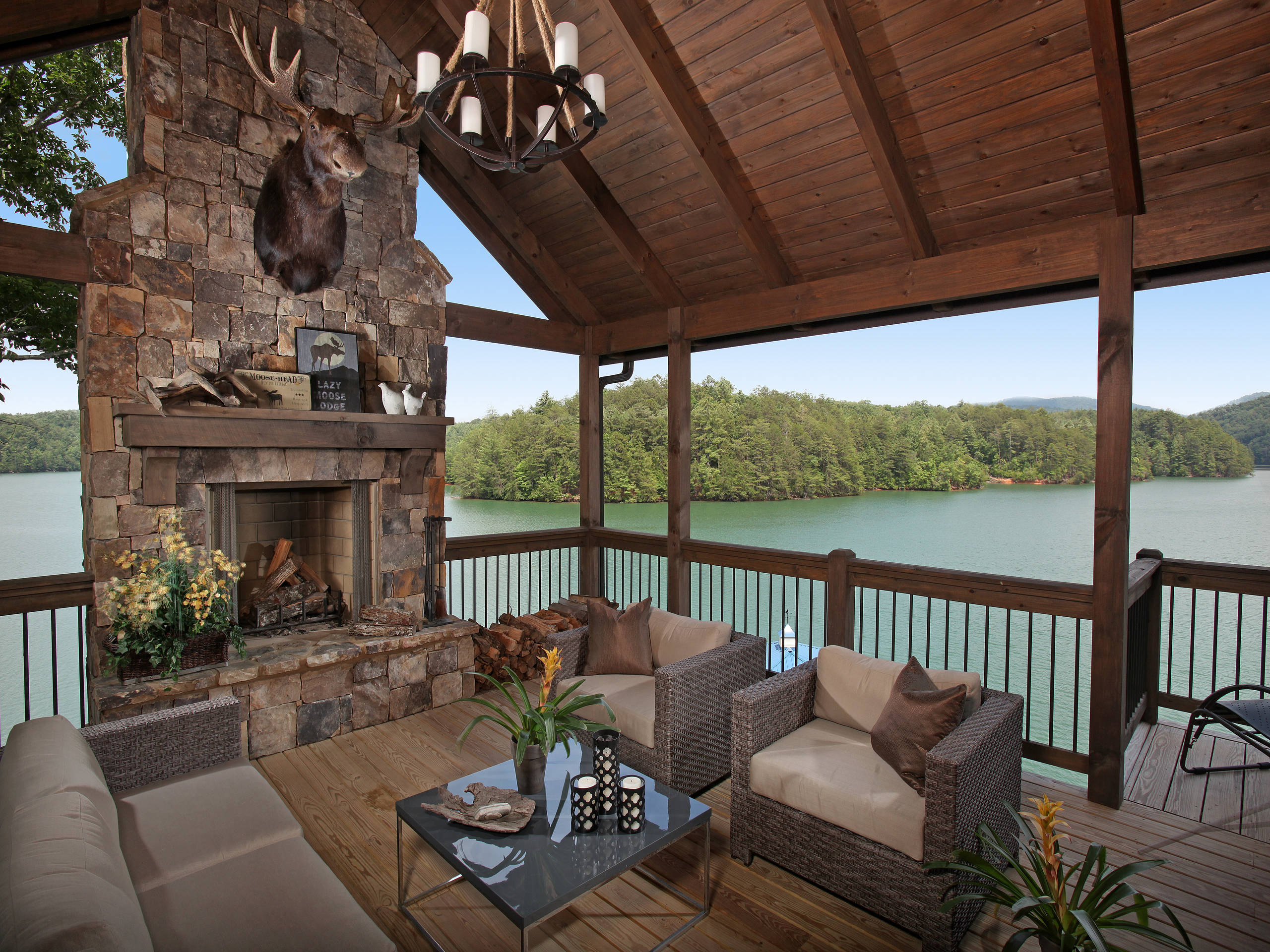 75 Rustic Porch Ideas You'll Love - January, 2026 | Houzz, image size:2560x1920