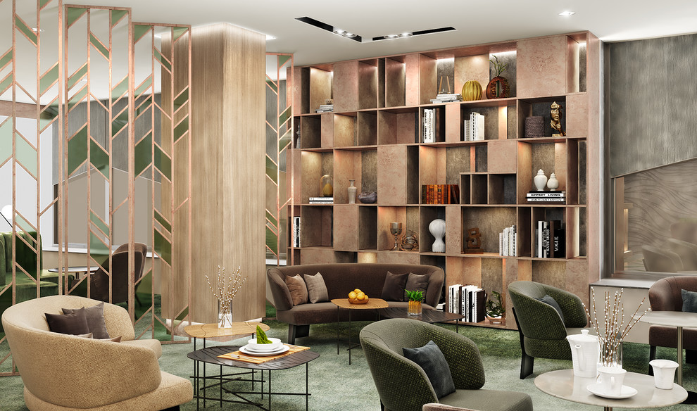 Бизнес-зал для S7 Airlines в Новосибирске