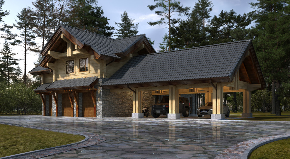 Современная усадьба в классическом стиле