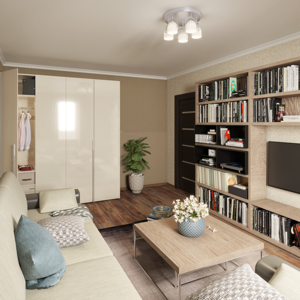 Типовой вариант отделки двухкомнатной квартиры ЖК Аэропорт