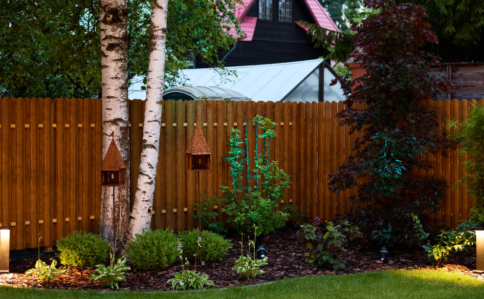 Сад со скатами для звездной пары актеров