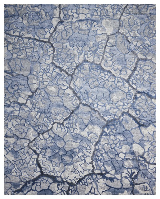 Nourison Divine Hand-Knotted Mist Rug, 168x226 Cm