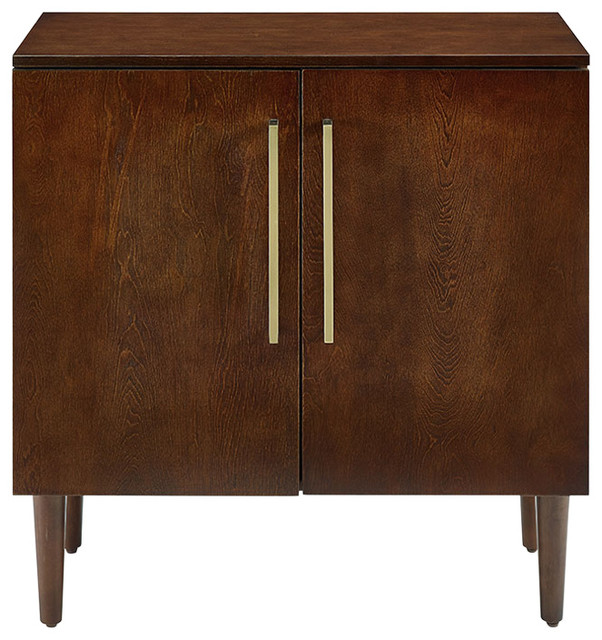 Everett Console Cabinet Midcentury Accent Chests And Cabinets By Crosley