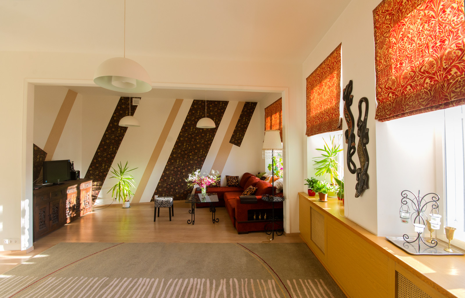 "Шутливый дизайн" - квартира в Москве