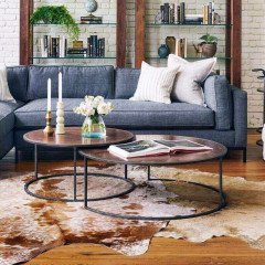 round nesting coffee table - Google Search 