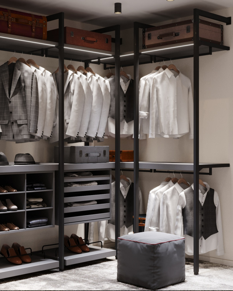 Современный дизайн интерьера трехкомнатной квартиры в Краснодаре