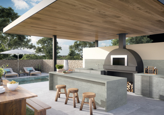 Caesarstone Aluminous rendering