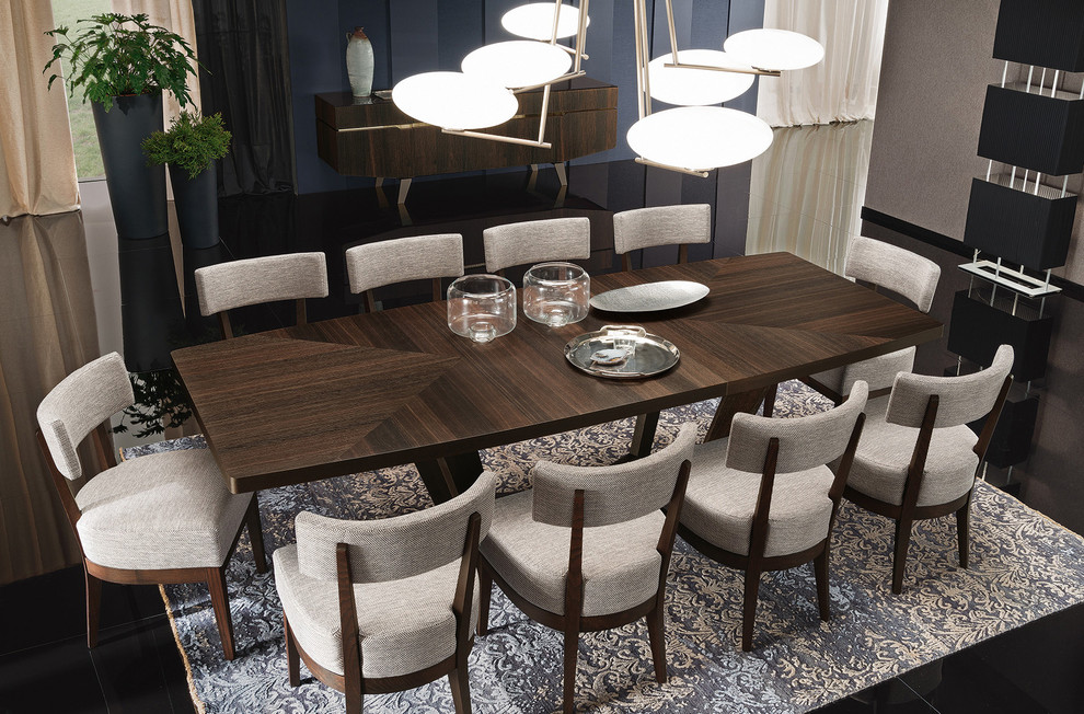 Italian Dining Table Set Accademia By Alf Modern Dining Room New York By Mig Furniture Design Inc
