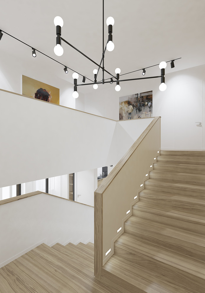 Интерьер загородного дома 276 м.кв