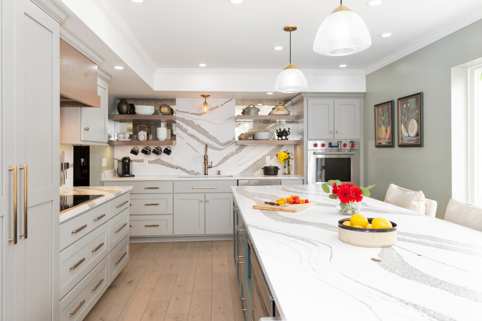 Kitchen - transitional kitchen idea