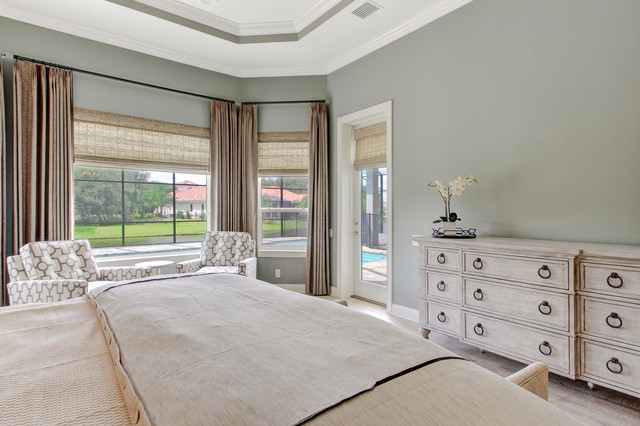 Palm Coast - Transitional klassisch-modern-schlafzimmer