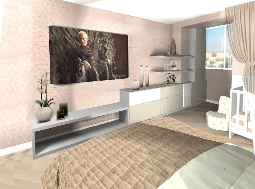 квартира 100 м2 "Эко-вуд"