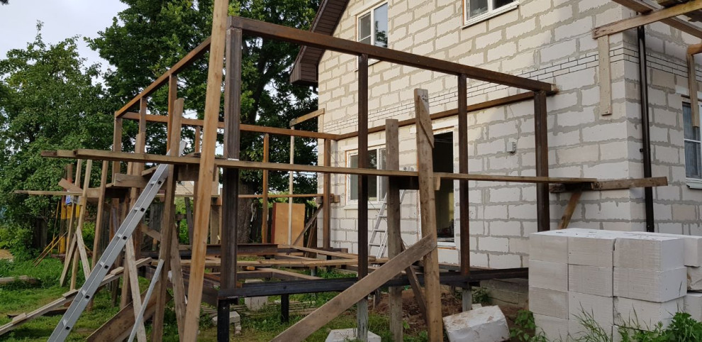 Пристройка зимнего сада