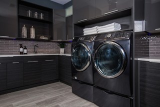 Samsung Bespoke 5.3 Cu. Ft. Front Load Washer and 7.6 Cu. Ft