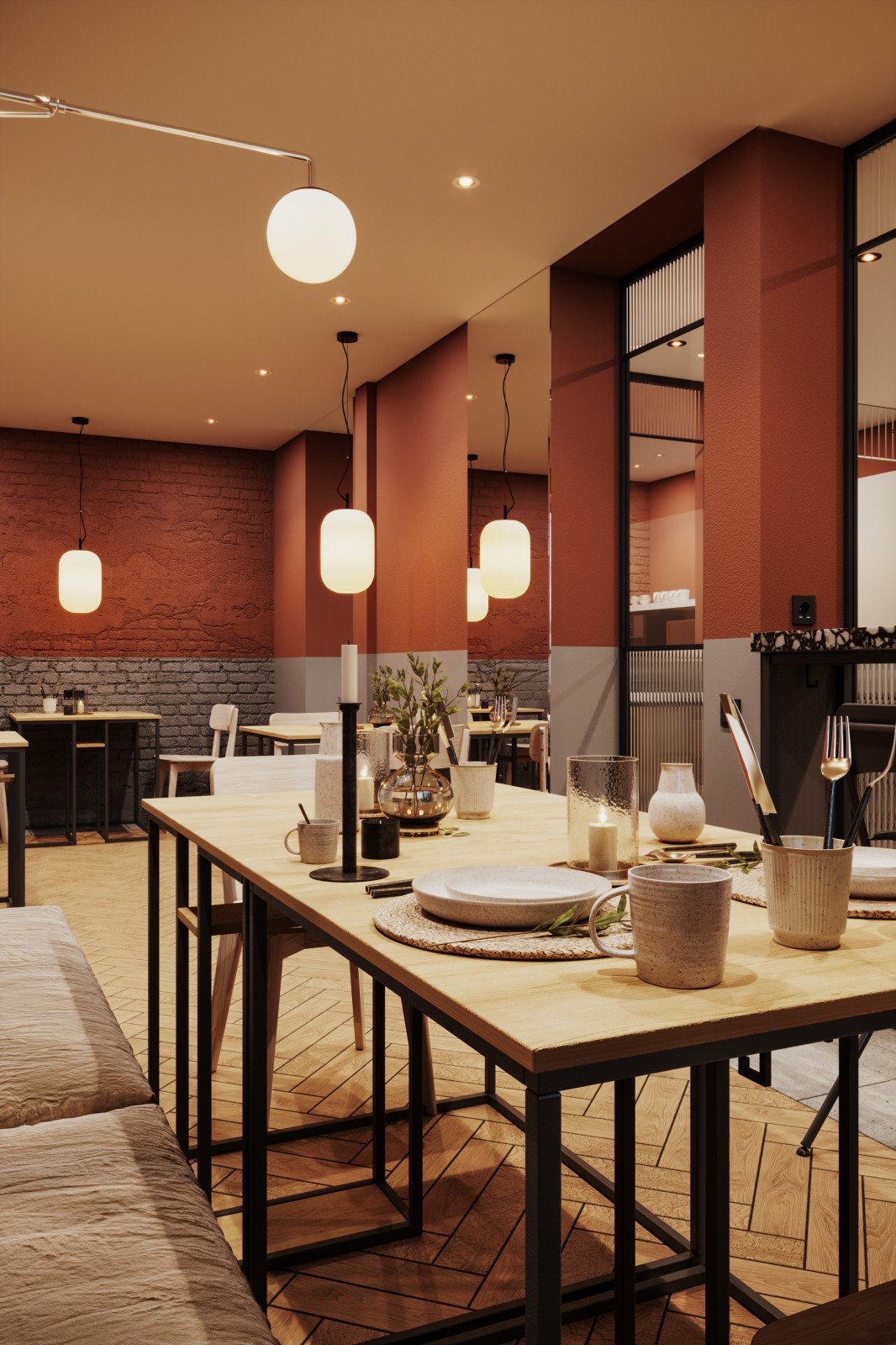 Кухня-столовая в бц Выбор