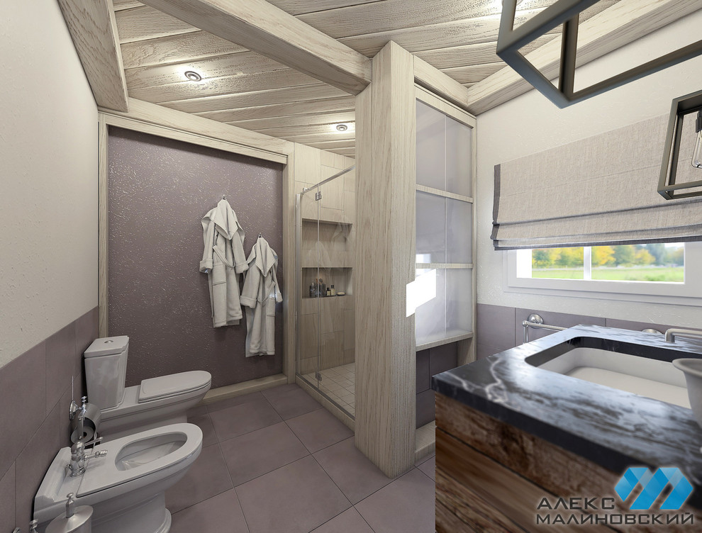 Душевая, вариант 3, вид 4