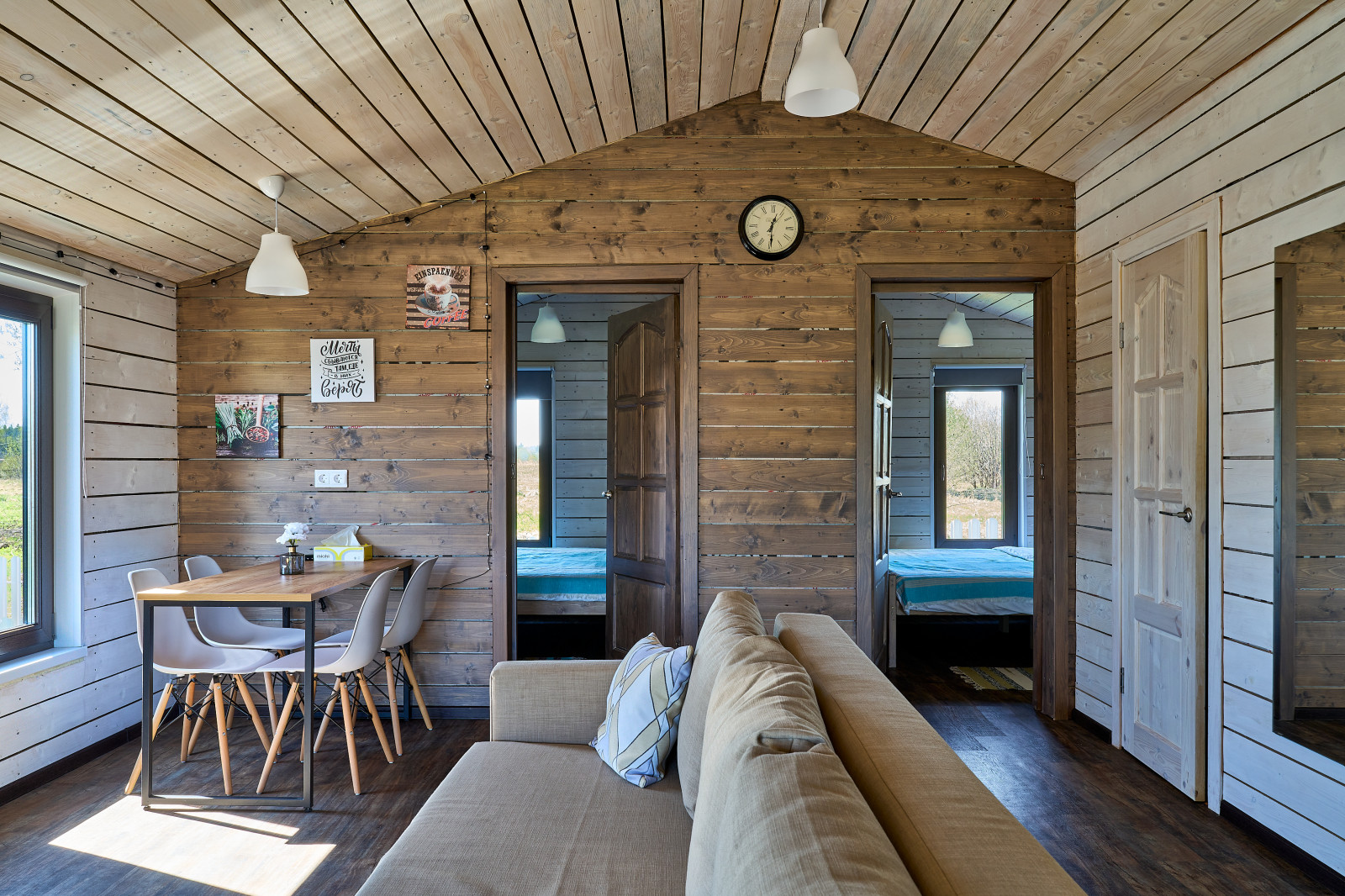 Сеть коттеджей FOX. Интерьер.