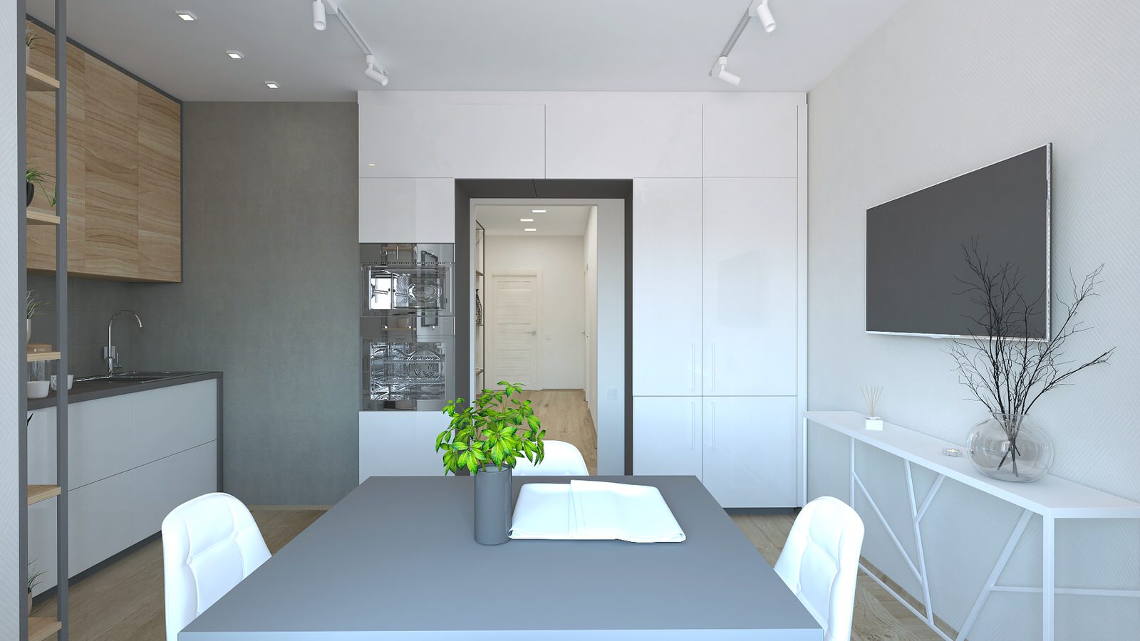 Квартира для семьи из 3х человек