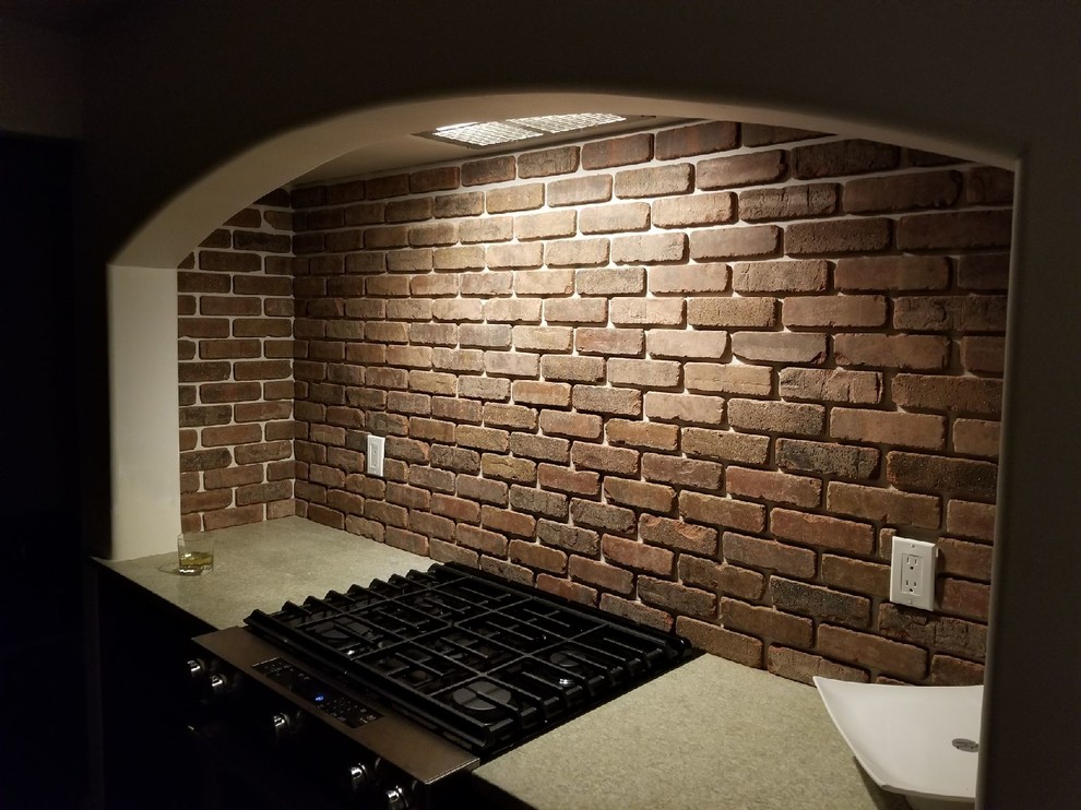 Kitchen - rustic kitchen idea in Birmingham