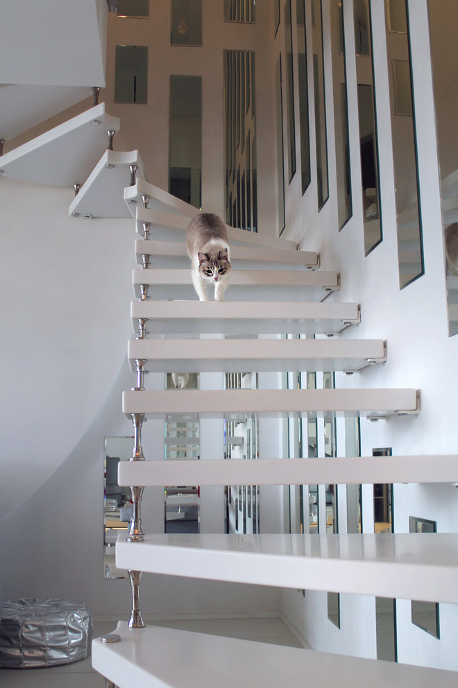 Лестница для маленькой квартиры