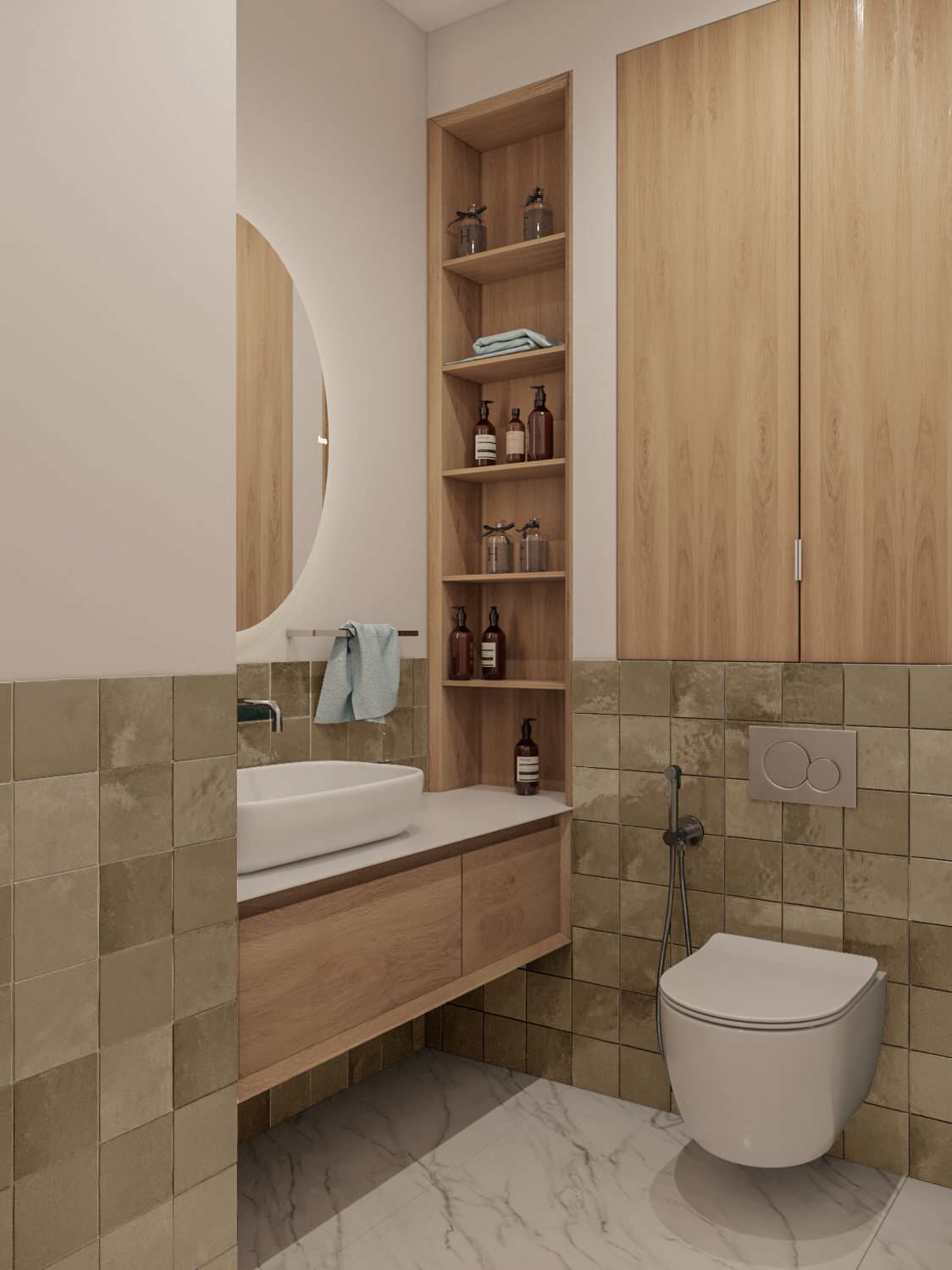 Дизайн-проект двухкомнатной квартиры