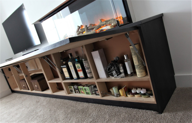Our Work contemporary-vardagsrum