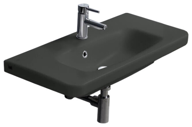 home depot bathroom sinks black