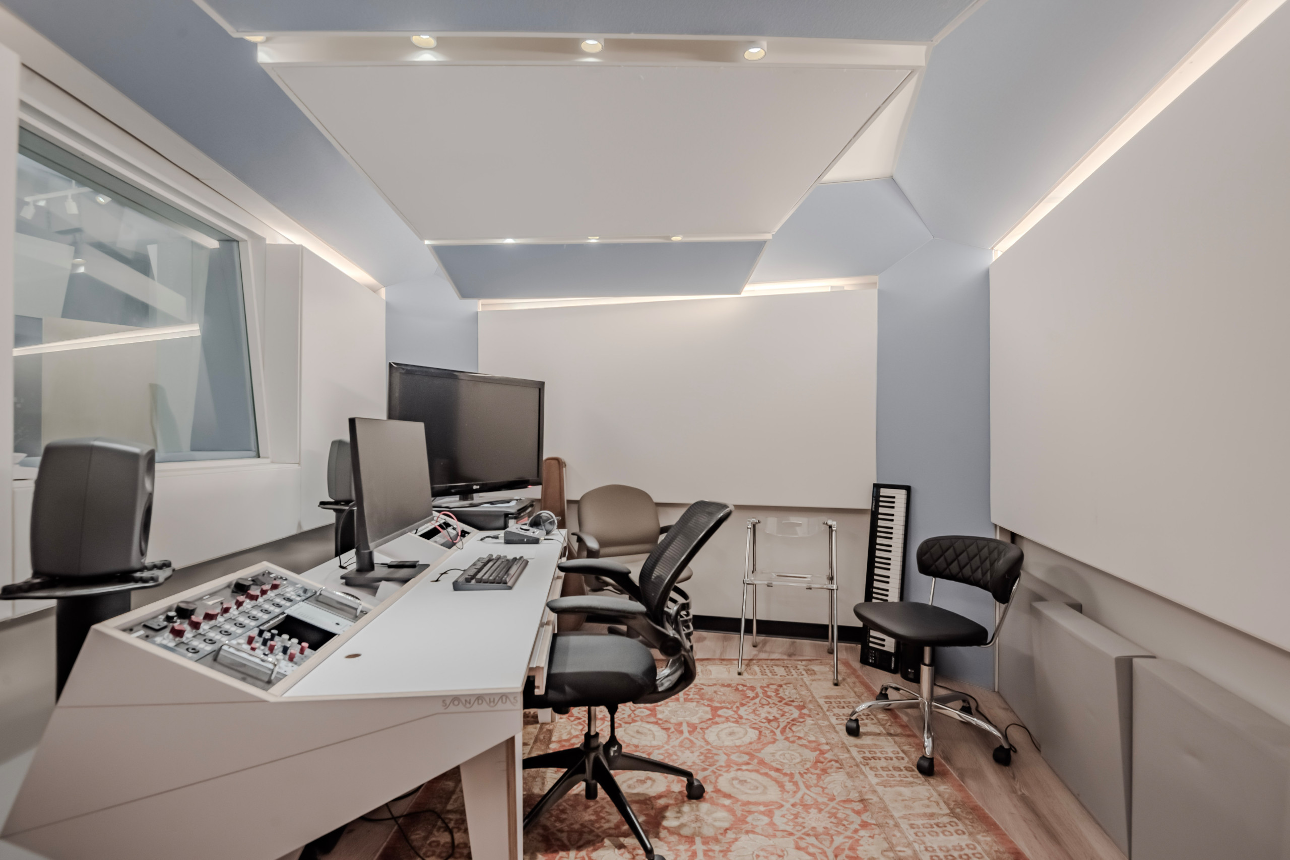 Professional recording studio
