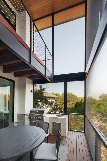 Stack House moderno-portico