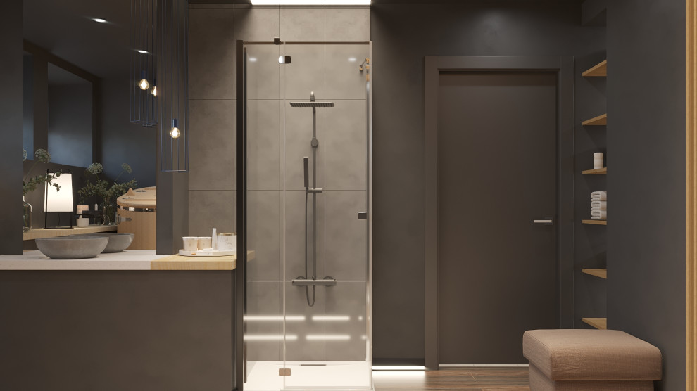 Дизайн проект салон массажа 100м